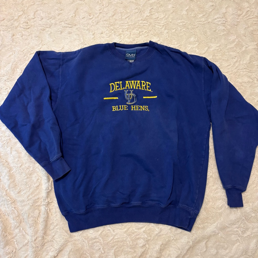 Vintage Delaware Blue Hens Crewneck